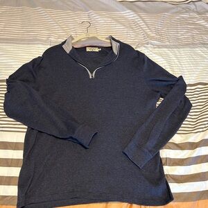 Normal Brand - 1/4 zip pullover. EUC. SIZE LARGE

NAVY BLUE